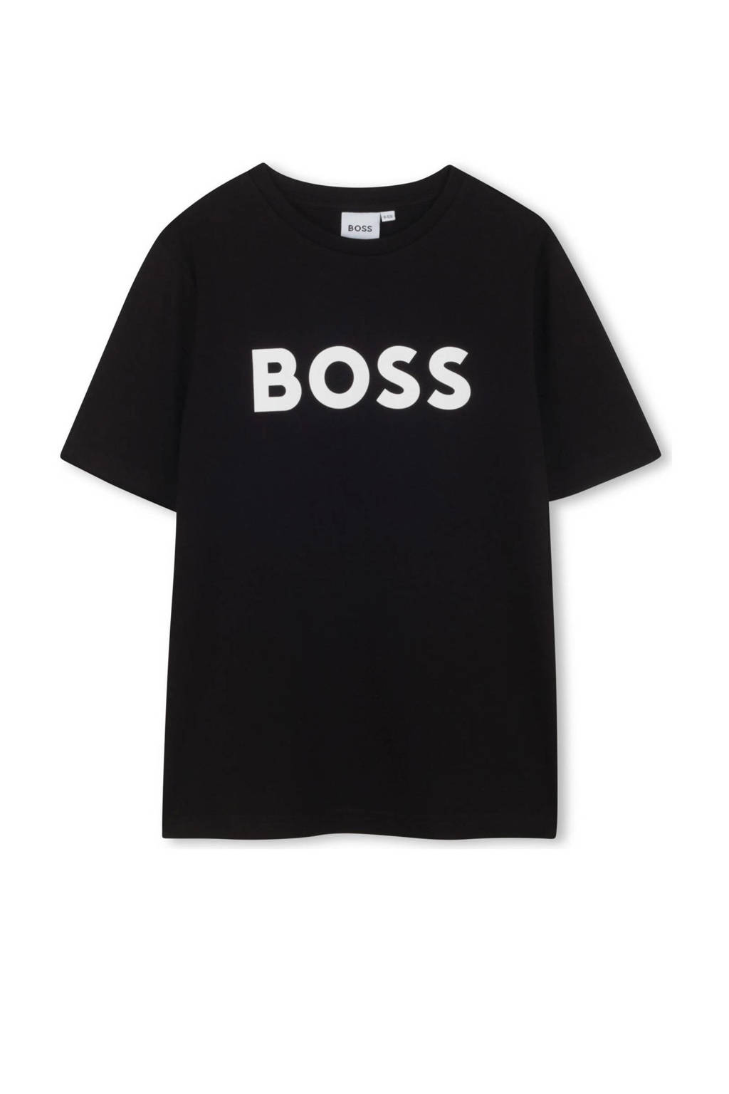 BOSS T-shirt met logo zwart