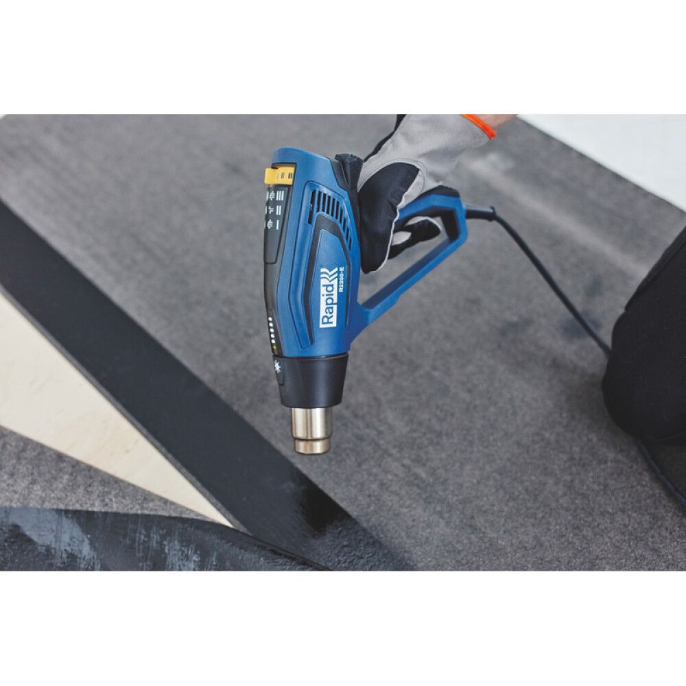VARMLUFTSPISTOL RAPID R2200-E MED KOFFERT