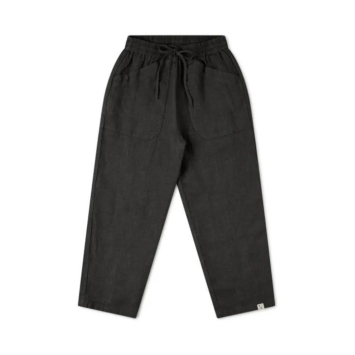Matona Pantalon Lin | Noir
