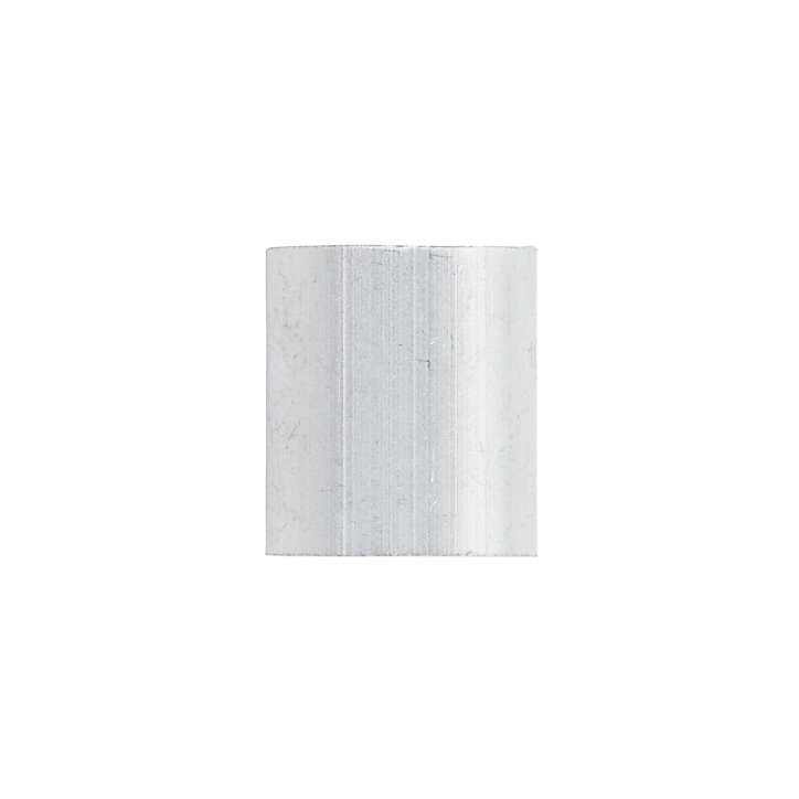Lot de 2 manchons aluminium pour câble ø4 mm