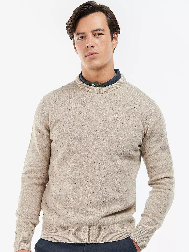 BARBOUR Pullover TISBURY beige