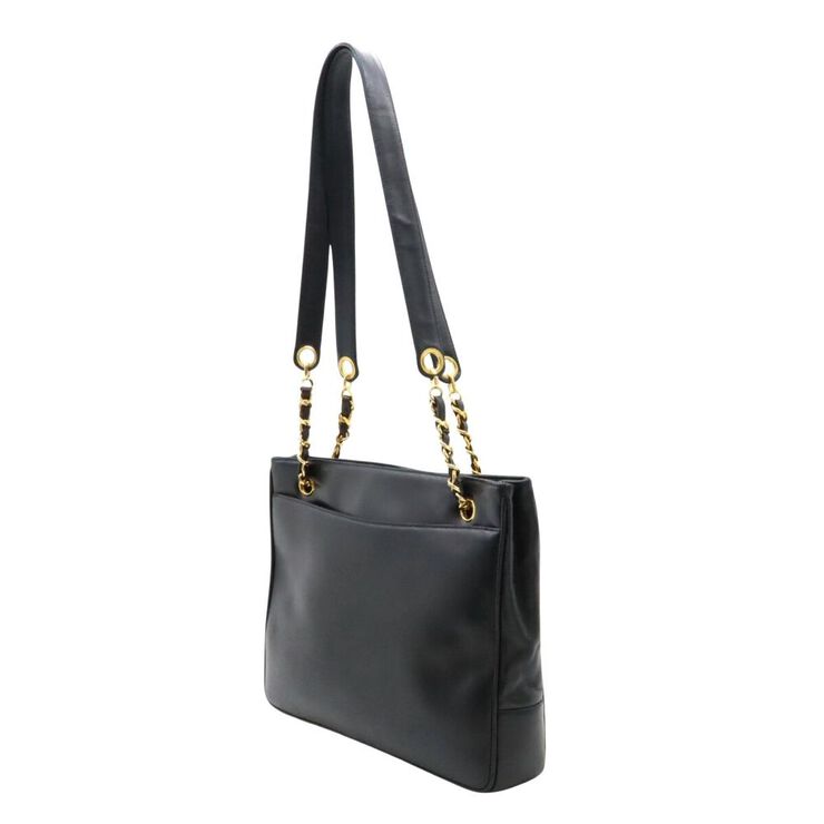 Chanel Vintage Chanel Shoulder Bag Black