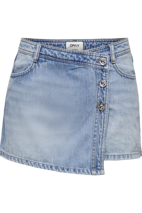 Only blauwe dames korte broek