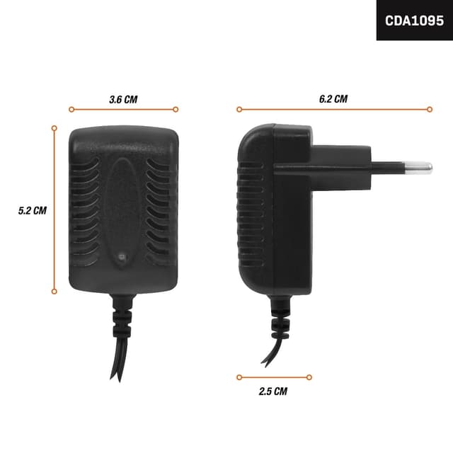 FERM CDA1095 12V-oplader