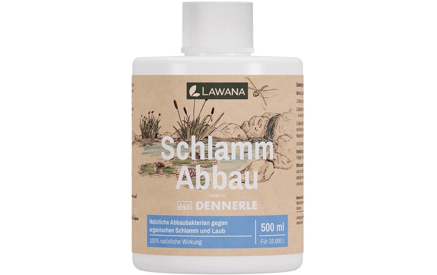Schlammkiller Schlamm Abbau 500 mlNatürliche Abbaubakterien gegen organischen Schlamm und Laub