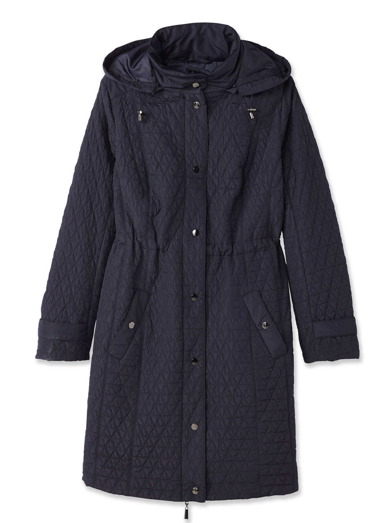 Parka longue matelassée déperlante
