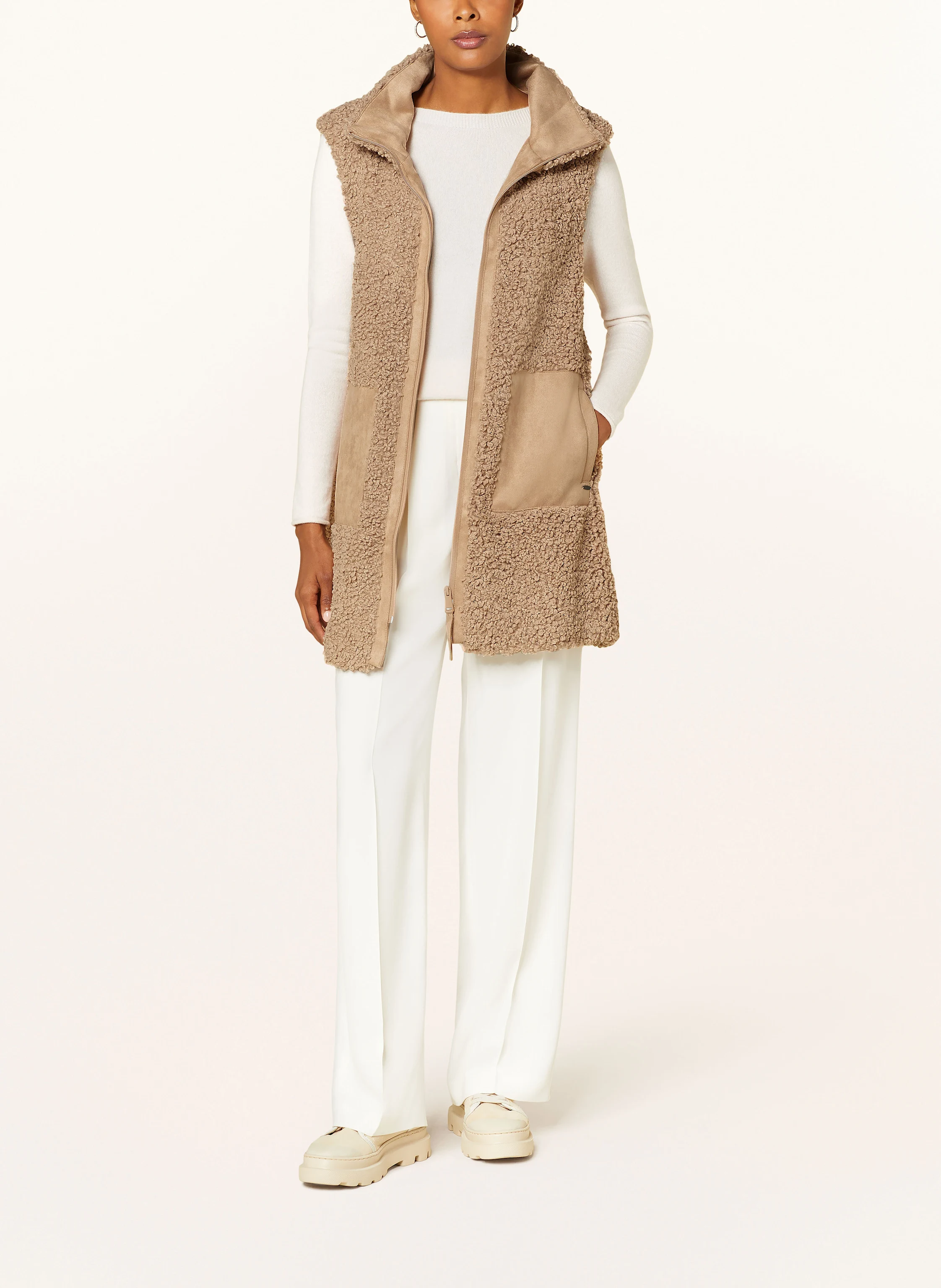 BETTY&CO Teddyfell-Weste