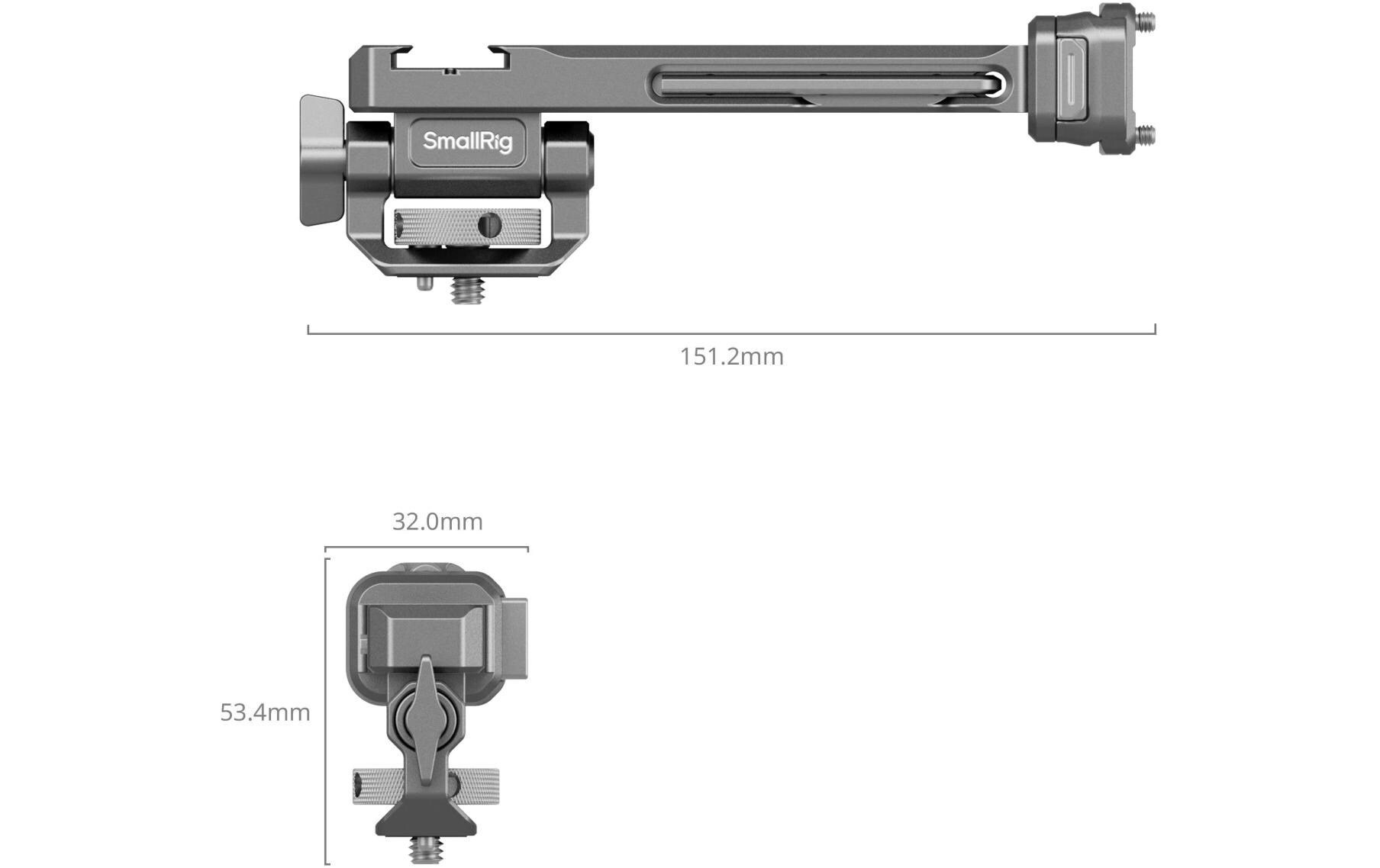 HawkLock H21-Monitorunterstützung für DJI-StabilisatorenMonitorhalterung