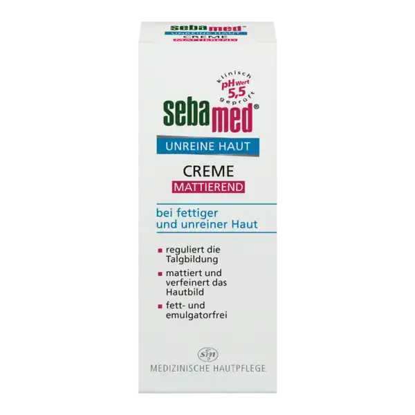 Unreine Haut mattierende Creme 50 ml