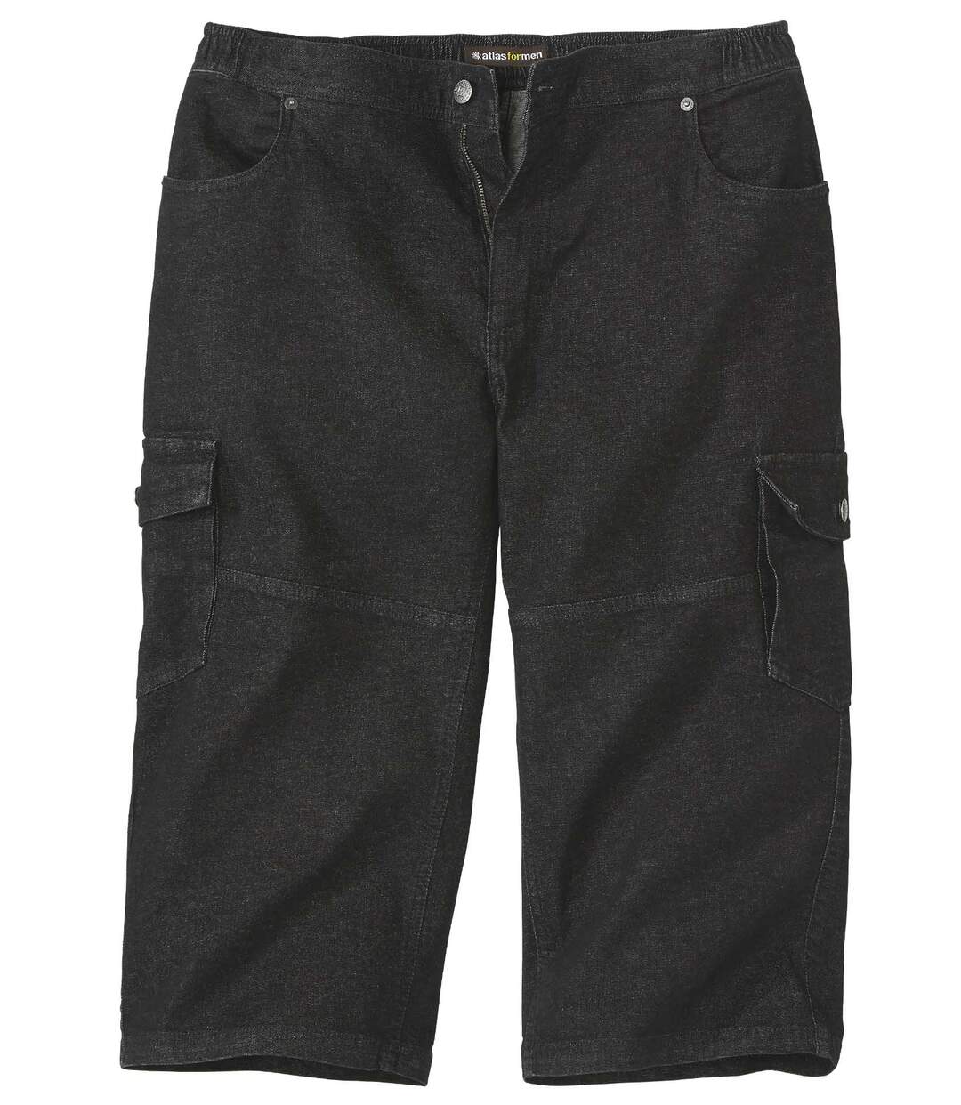 Pantacourt Cargo Jean Stretch Confort