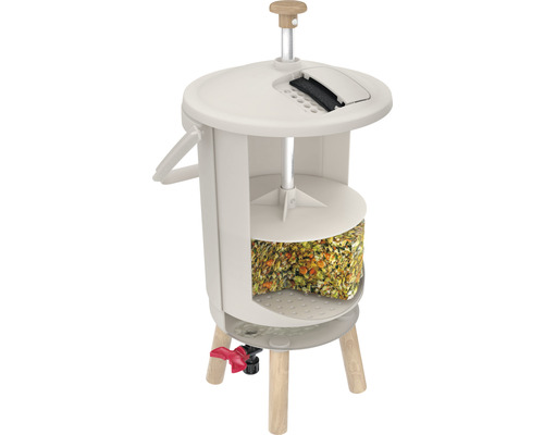 Composter JUWEL Bokashi Sensei 11 l Ø 27 x 57 cm grijs