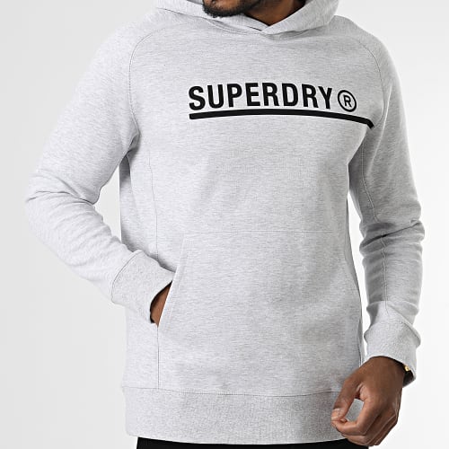 Sweat Capuche M2012130A Gris Chiné