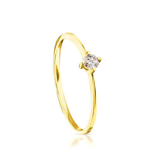 Paciência TOUS Brillants Ouro com Diamante