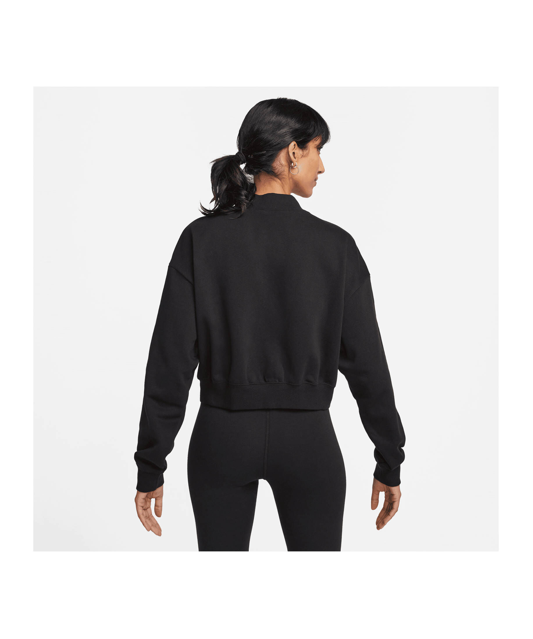 Nike| Damen Lifestyle - Textilien - Jacken Club Fleece Oversized Crop Jacke Damen