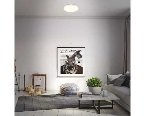LED plafondlamp 24W 2900 lm 3000 K HxØ 5x38 cm Runa wit