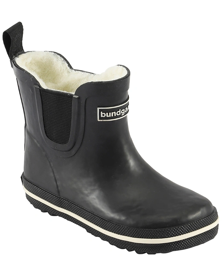 Gummistiefel PLATSCH halbhoch gefüttert in black sky