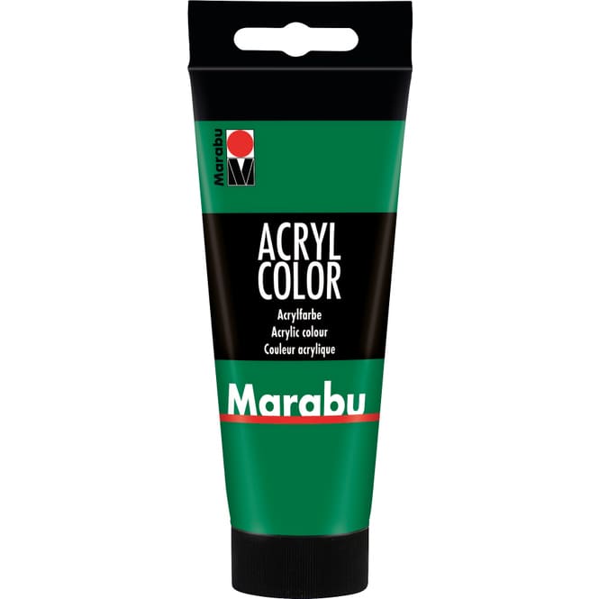 Marabu - Acryl Farbe - Saftgrün - 1 Tube á 100 ml
