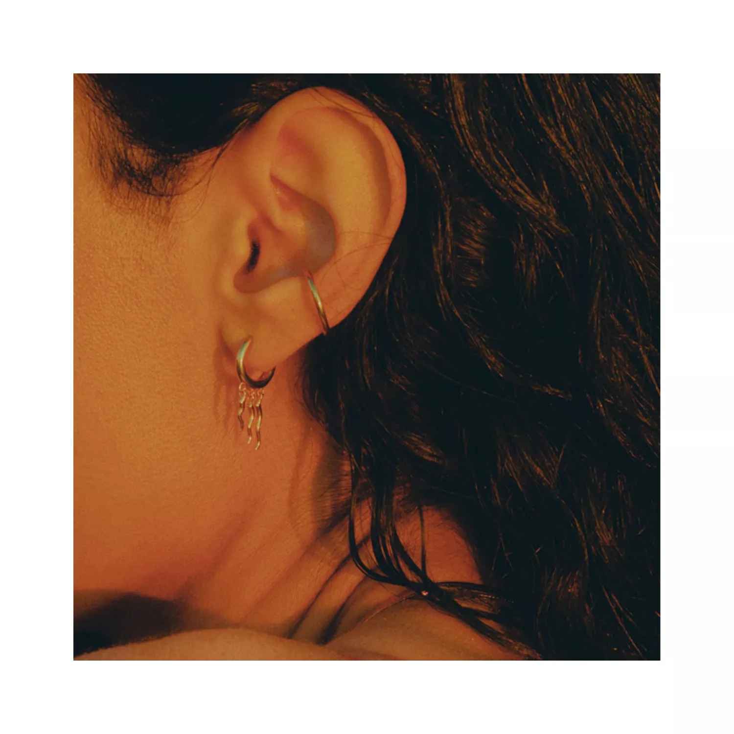 Maria Black Twin Mini Cuff Ørering Single 22 kt. Forgyldt Sølv 200112
