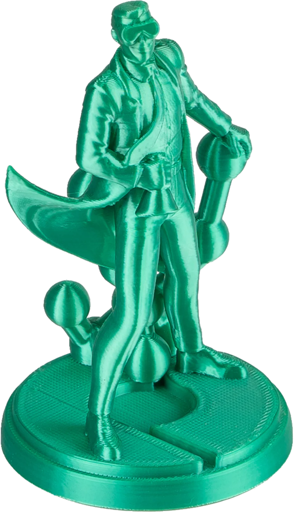 Polymaker  Panchroma™ PLA Silk Green, 1,75 mm / 1000 g    Der Glanz der Eleganz in Green