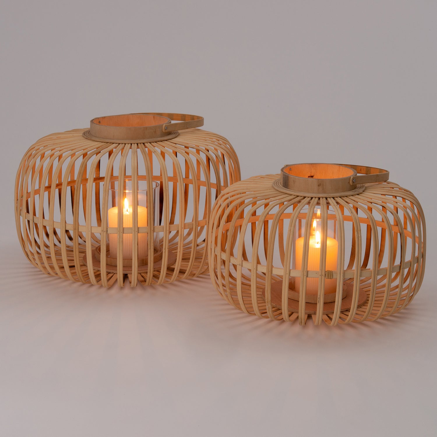 Intratuin windlicht Enjoy naturel D 34 H 21 cm