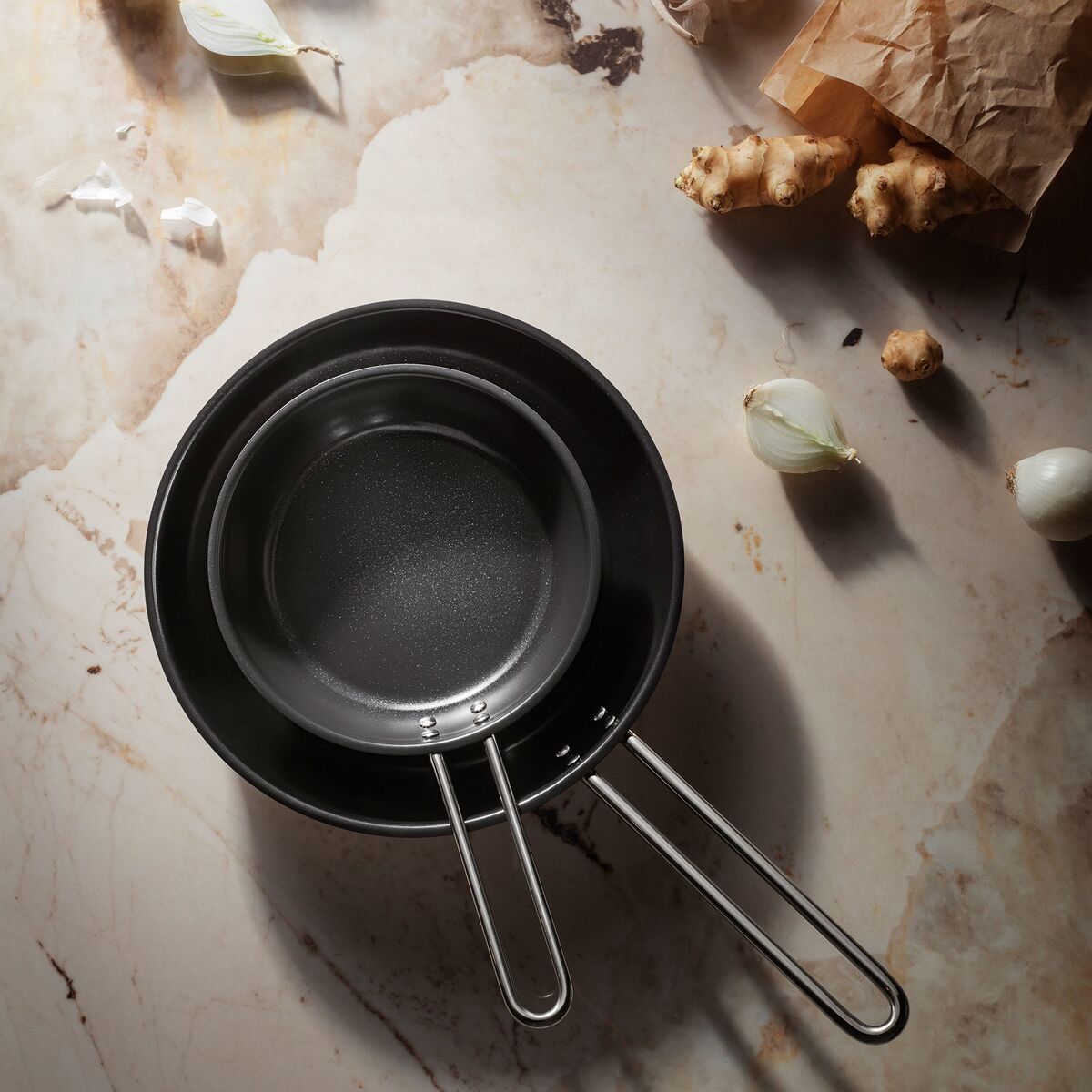 Stekepanne med keramisk Slip-Let® 20 cm, rustfritt stål