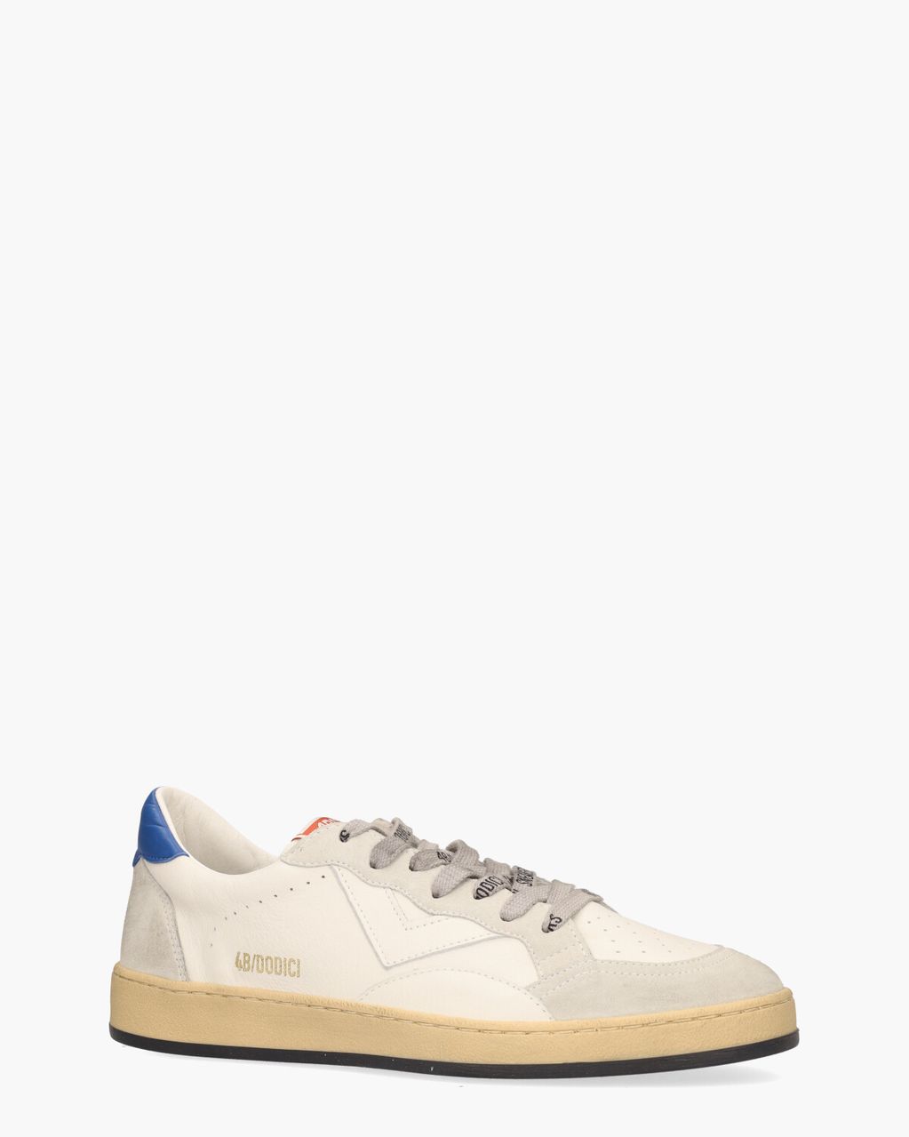 4B12 Play.New Wit/Grijs Herensneakers
