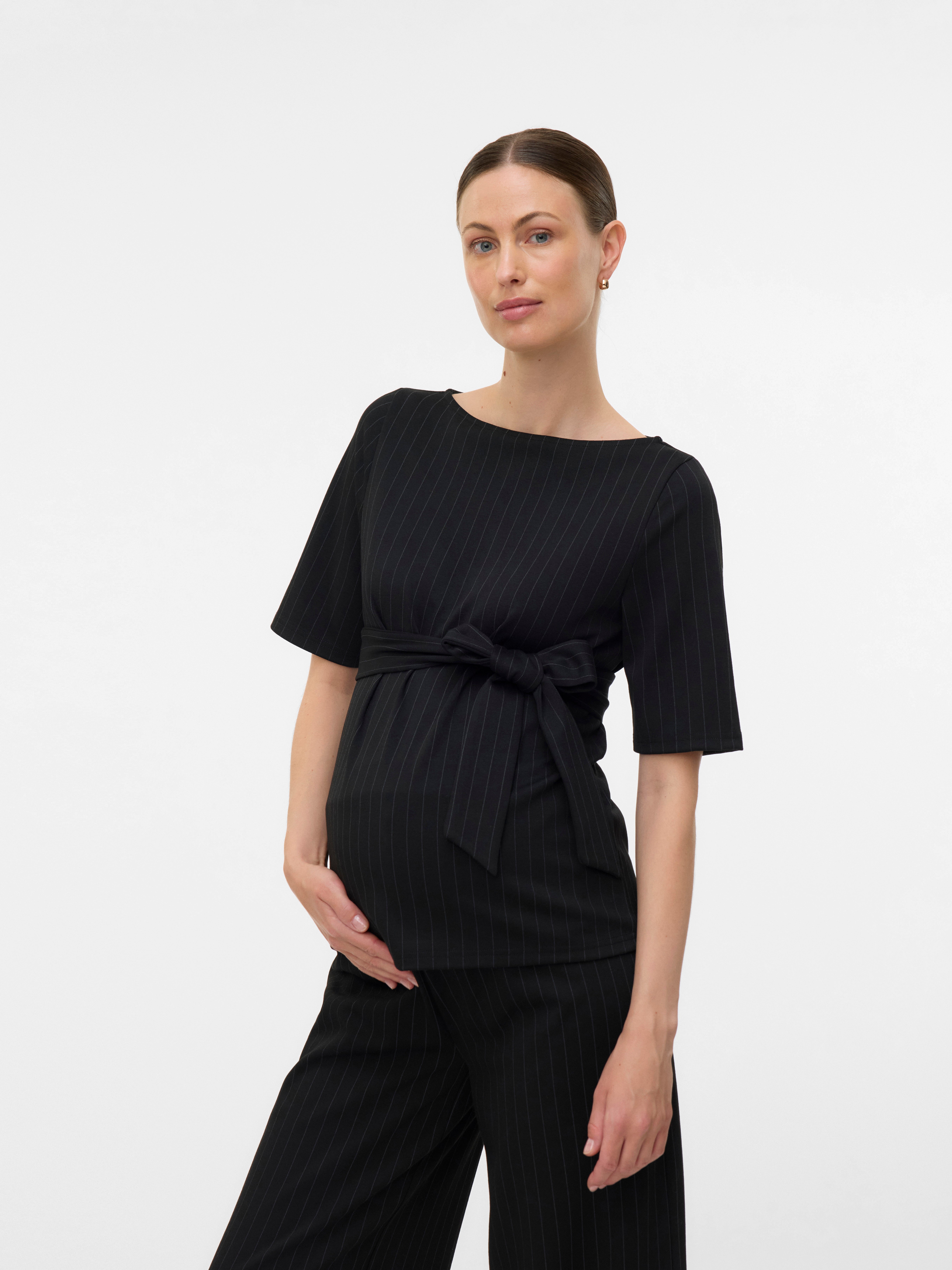 Regular fit O-hals Top