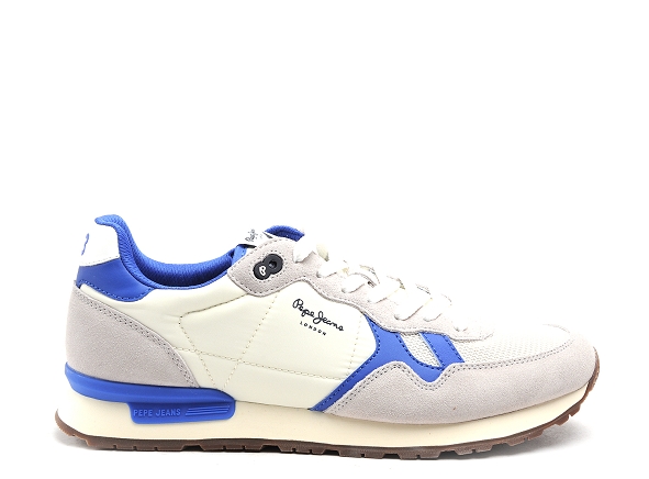 Pepe jeans basses homme brit heritage blanc
