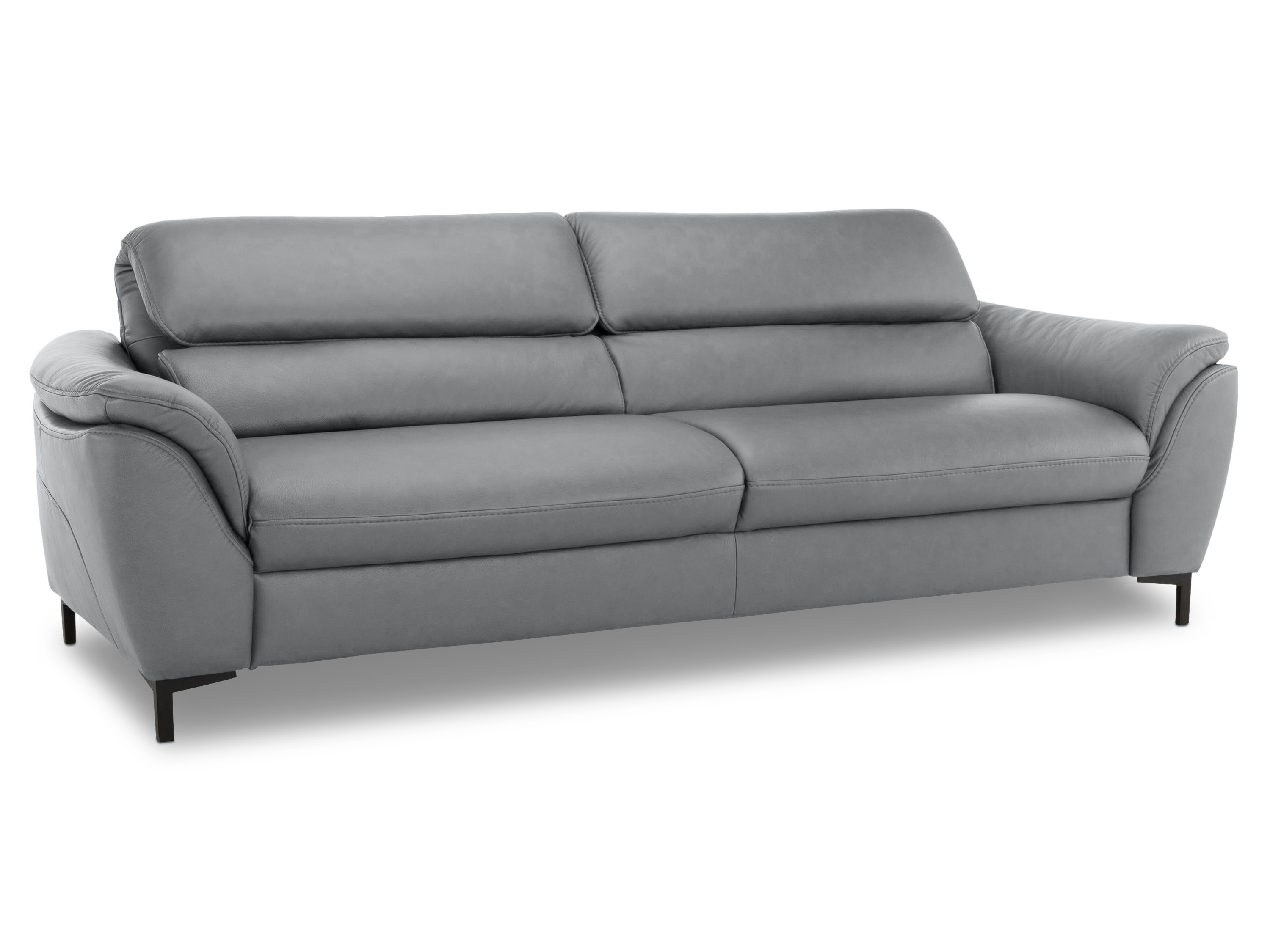 Sofa 3 Sitzer MONDO BAVERO platin 11109