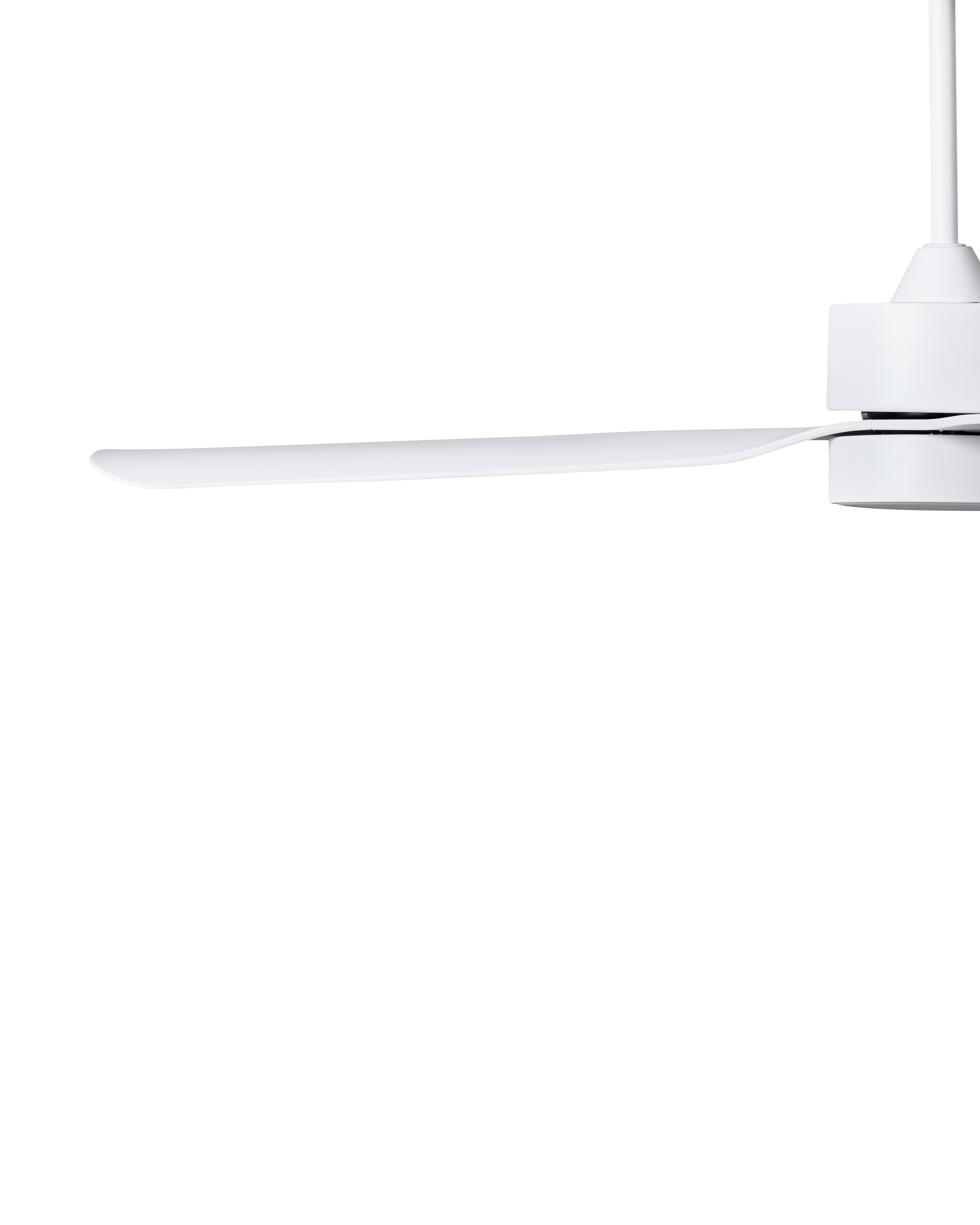 Plafondventilator met verlichting PRASLIN met afstandsbediening LED Wit