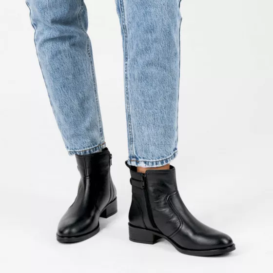 Bottines NOIR MEGIS ELEGANT