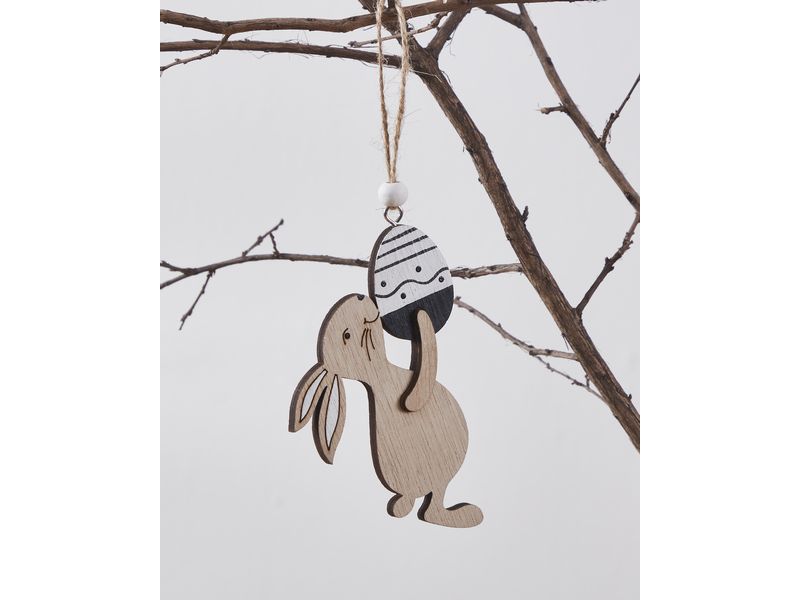 EGLO Aufhänger Hase Maydolong Nature Deko-Aufhänger
