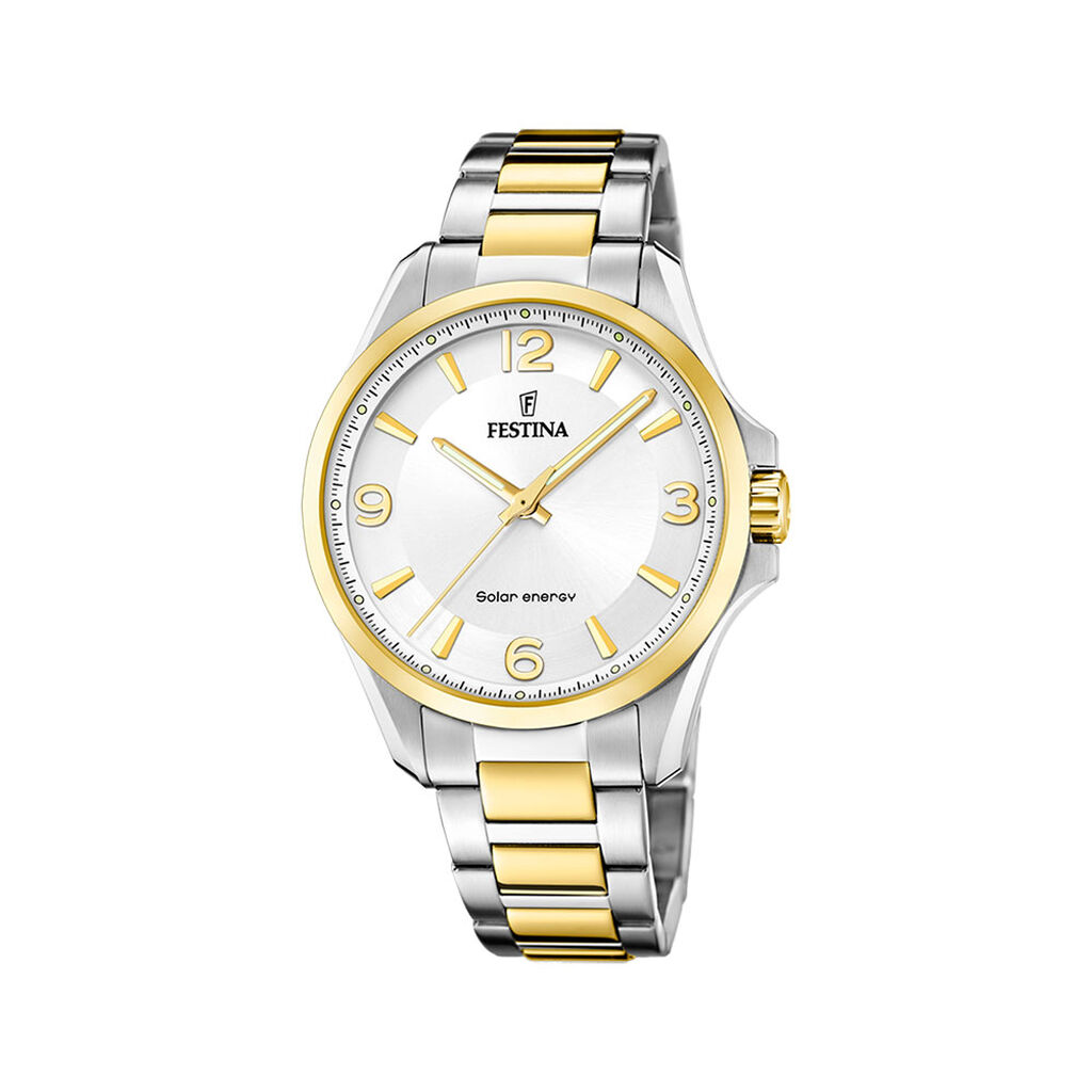 Montre Festina Solar Energy Argenté