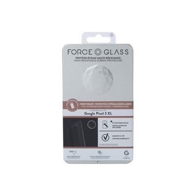 Force Glass - protection d'écran - verre trempé pour Pixel 3XL
