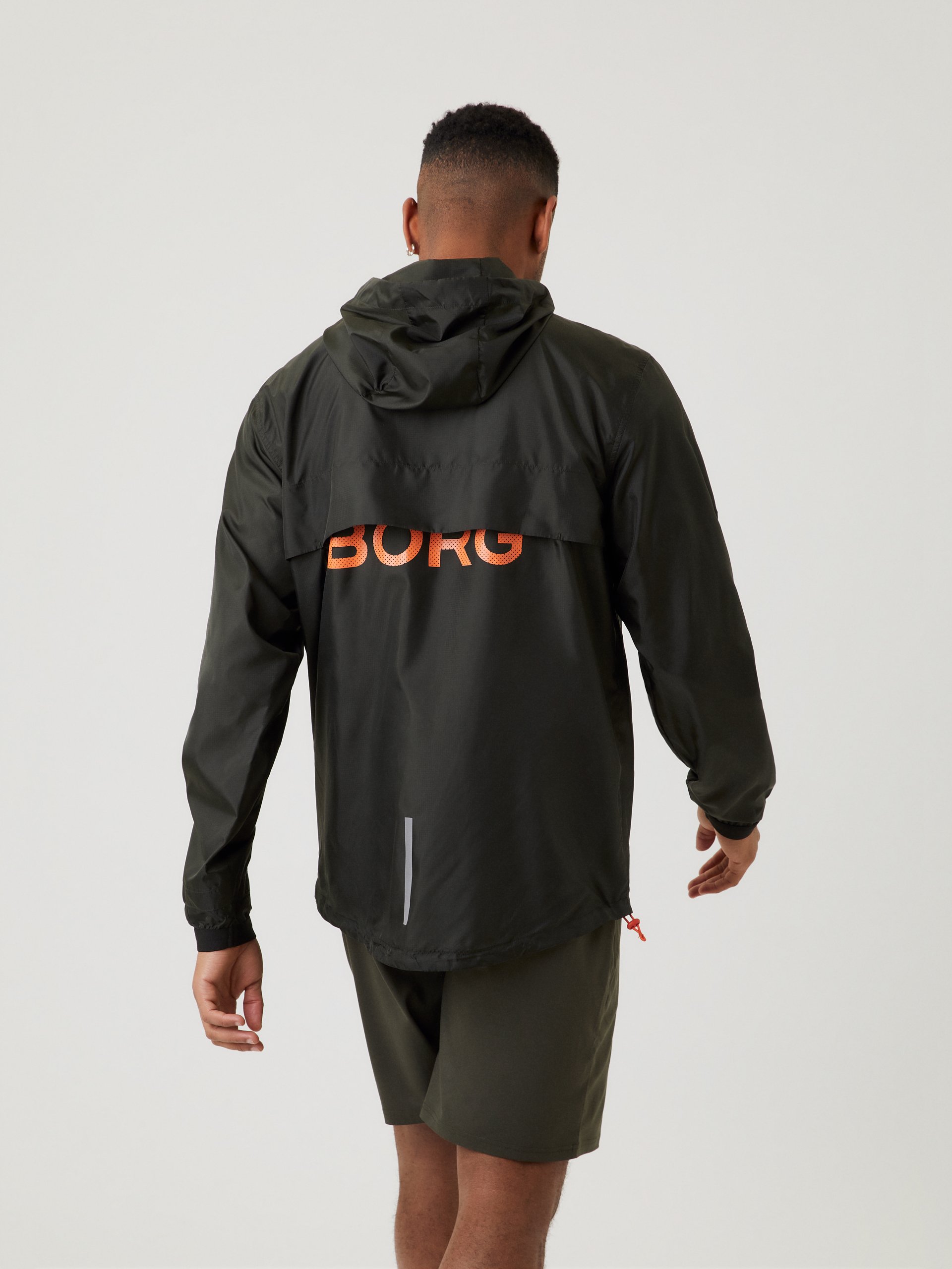 Borg Wind Jacket Herre GY013 - Peat