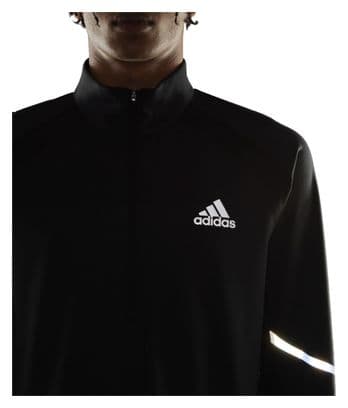 Haut 1/2 Zip adidas running Run Fast Noir Homme