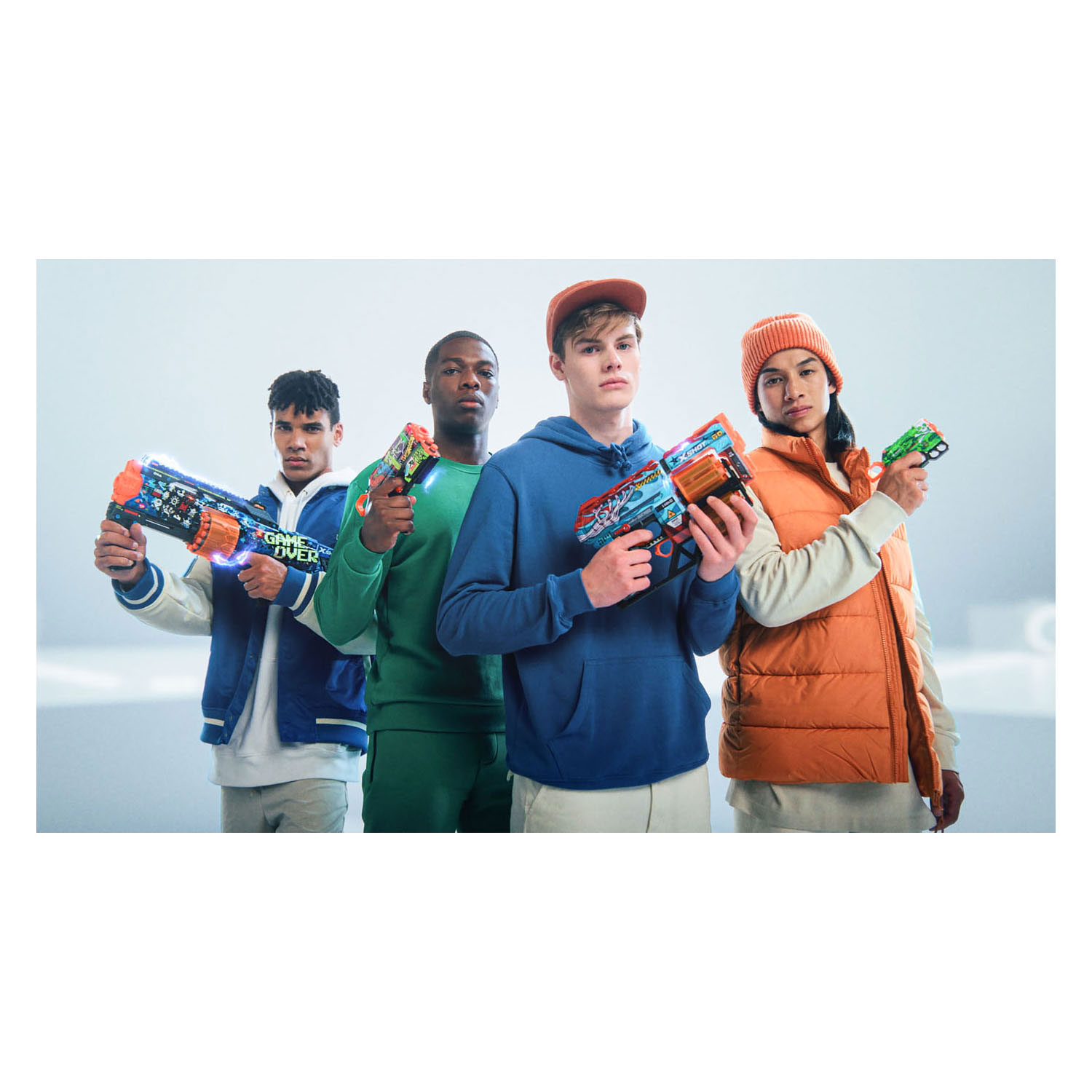 X-Shot Skins Menace met 8 Darts