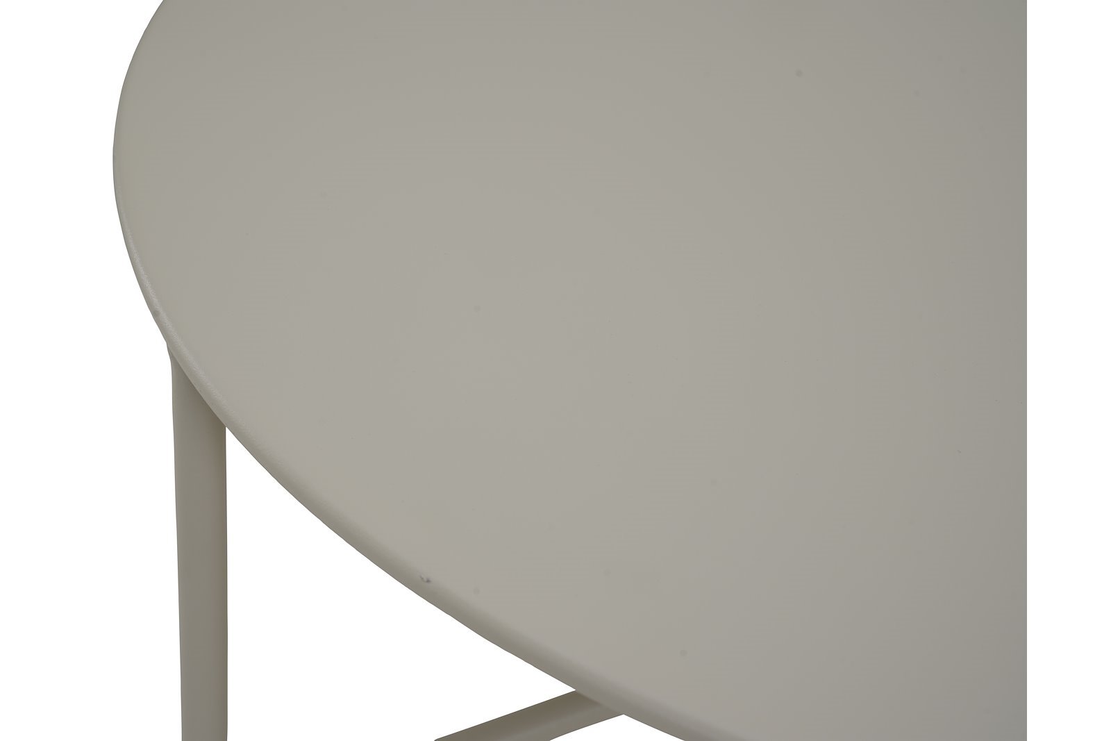Cancun hjørnesofa Hvitlakkert med beige puter
