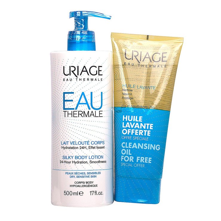Lait velouté corps 500ml + huile lavante 200ml offerte