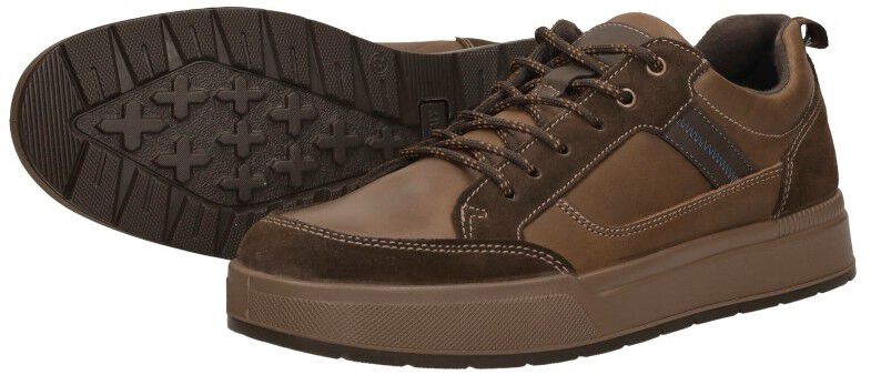 Sub55 Comfort Collection Veterschoenen Laag cognac