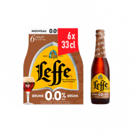 Leffe Bruin Belgisch alcoholvrij abdijbier