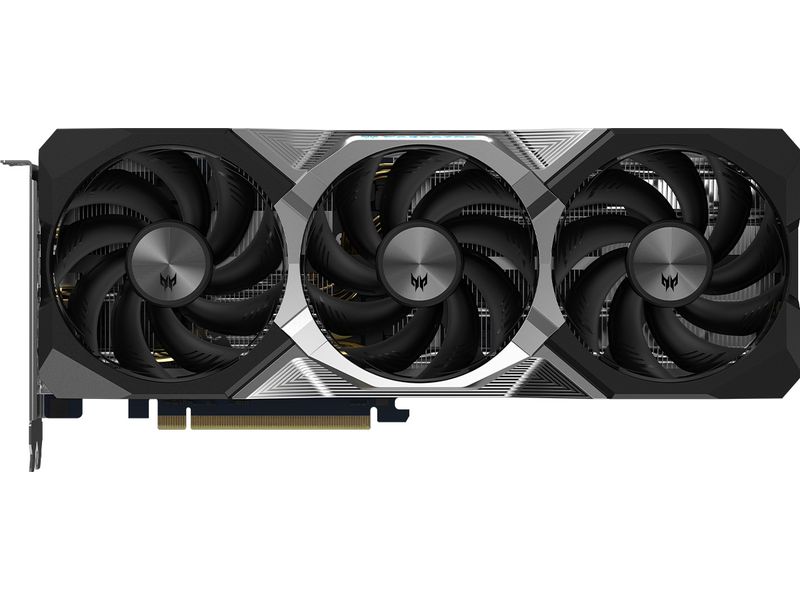 Acer Grafikkarte Predator BiFrost AMD RX 9070 XT 16G OC Grafikkarte mit 16 GB GDDR6-Speicher, ermöglicht Auflösungen bis zu 8k