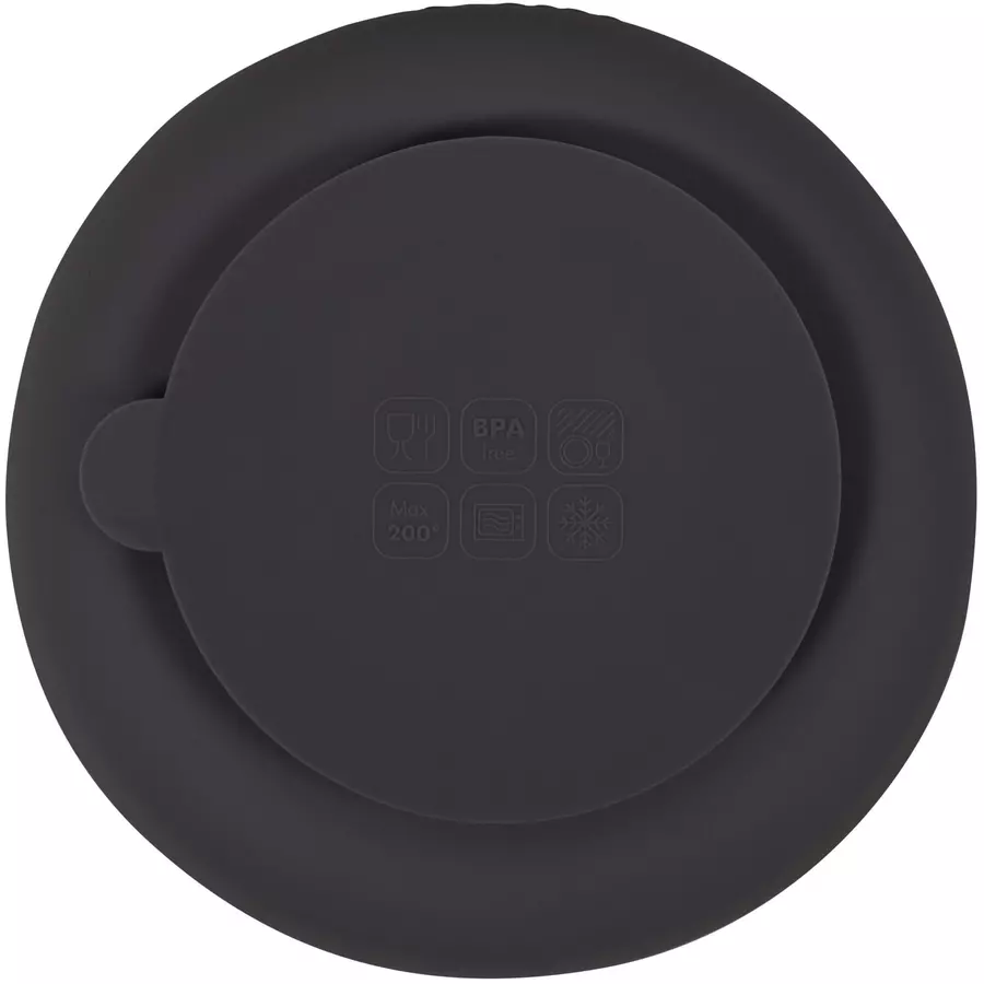 Filibabba Schüssel aus Silikon 2er-Pack, Stone Grey