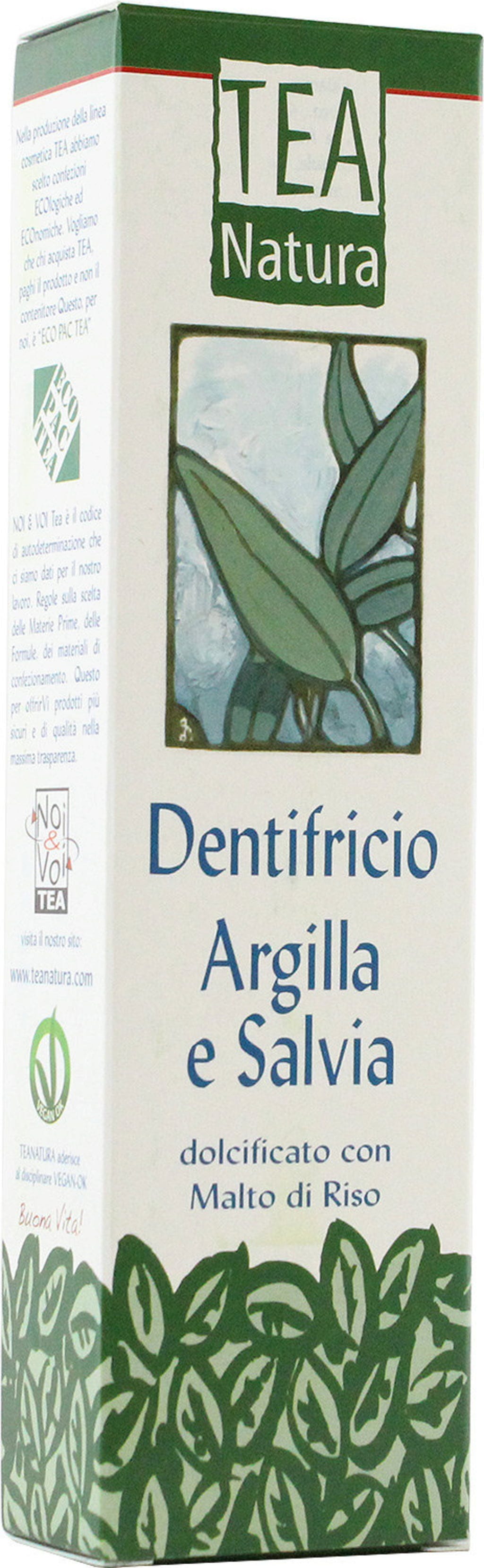 TEA Natura  Zahncreme mit Tonerde & Salbei, 75 ml