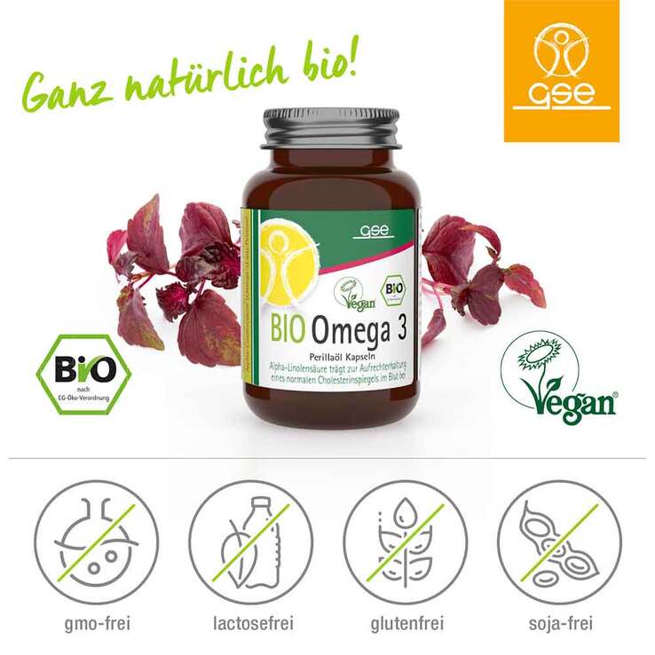 Omega 3 Perillaöl biologische Kapseln, 150 St
