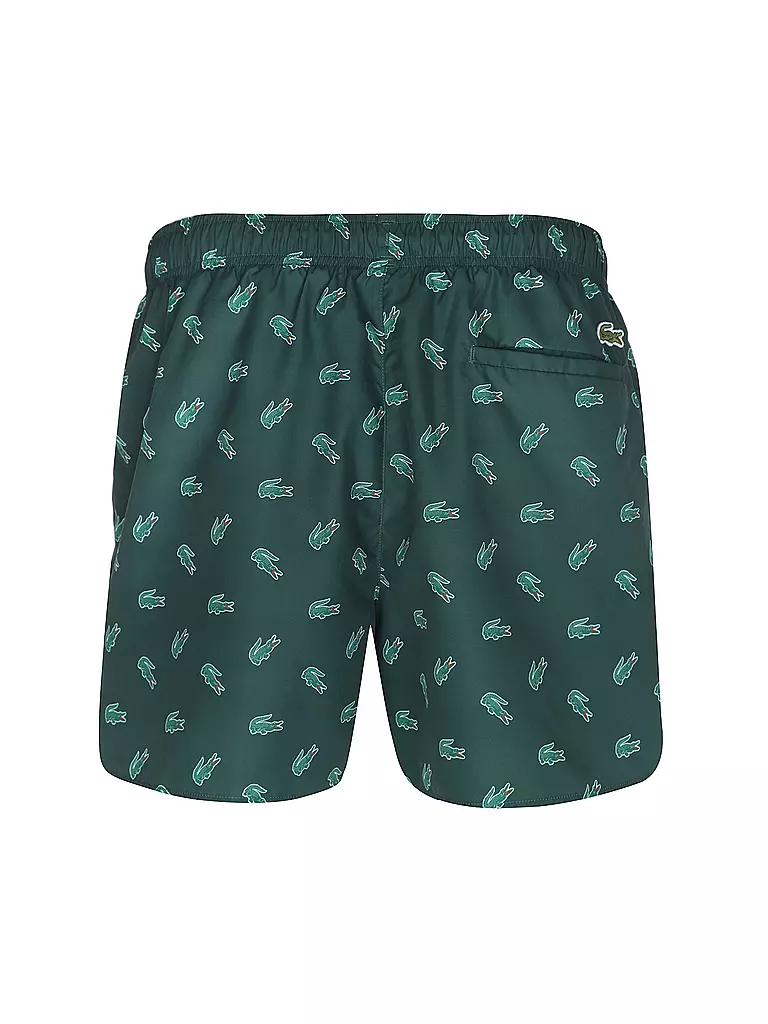 LACOSTE Badeshorts  dunkelgrün
