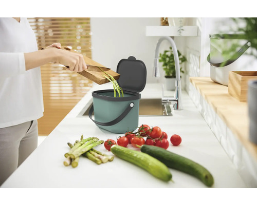 Rotho ALBULA 3,2 l groene plastic GFT-bak