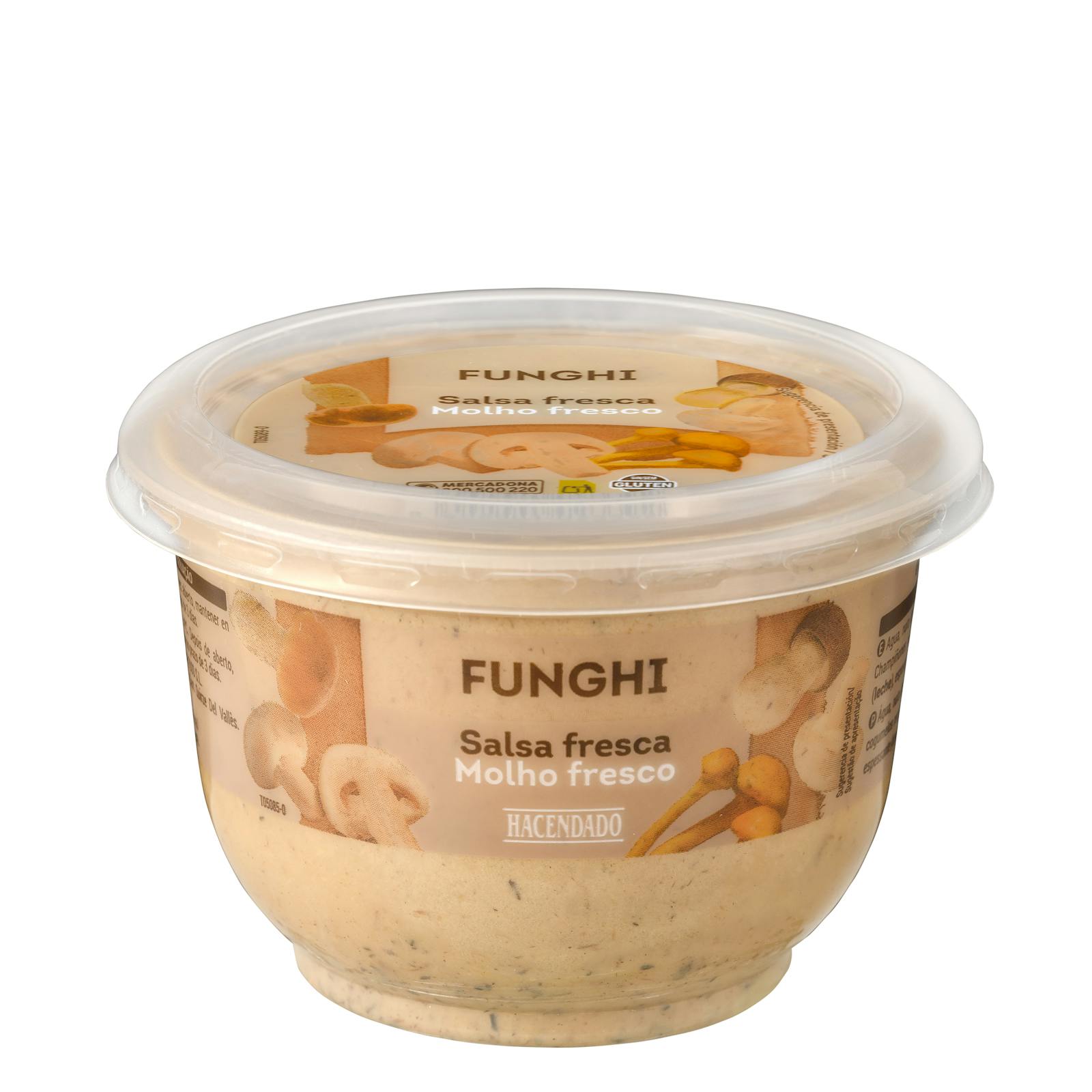 Sauce aux champignons frais Hacendado