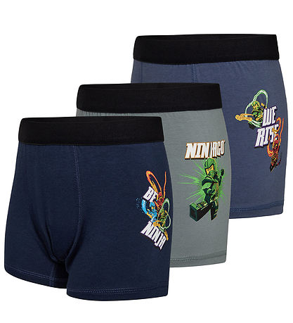 LEGO® Ninjago Boxershorts - LWAgan - 3er-Pack - Dark Navy