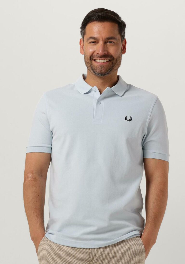 FRED PERRY lichtblauwe fred perry polo plain fred perry shirt